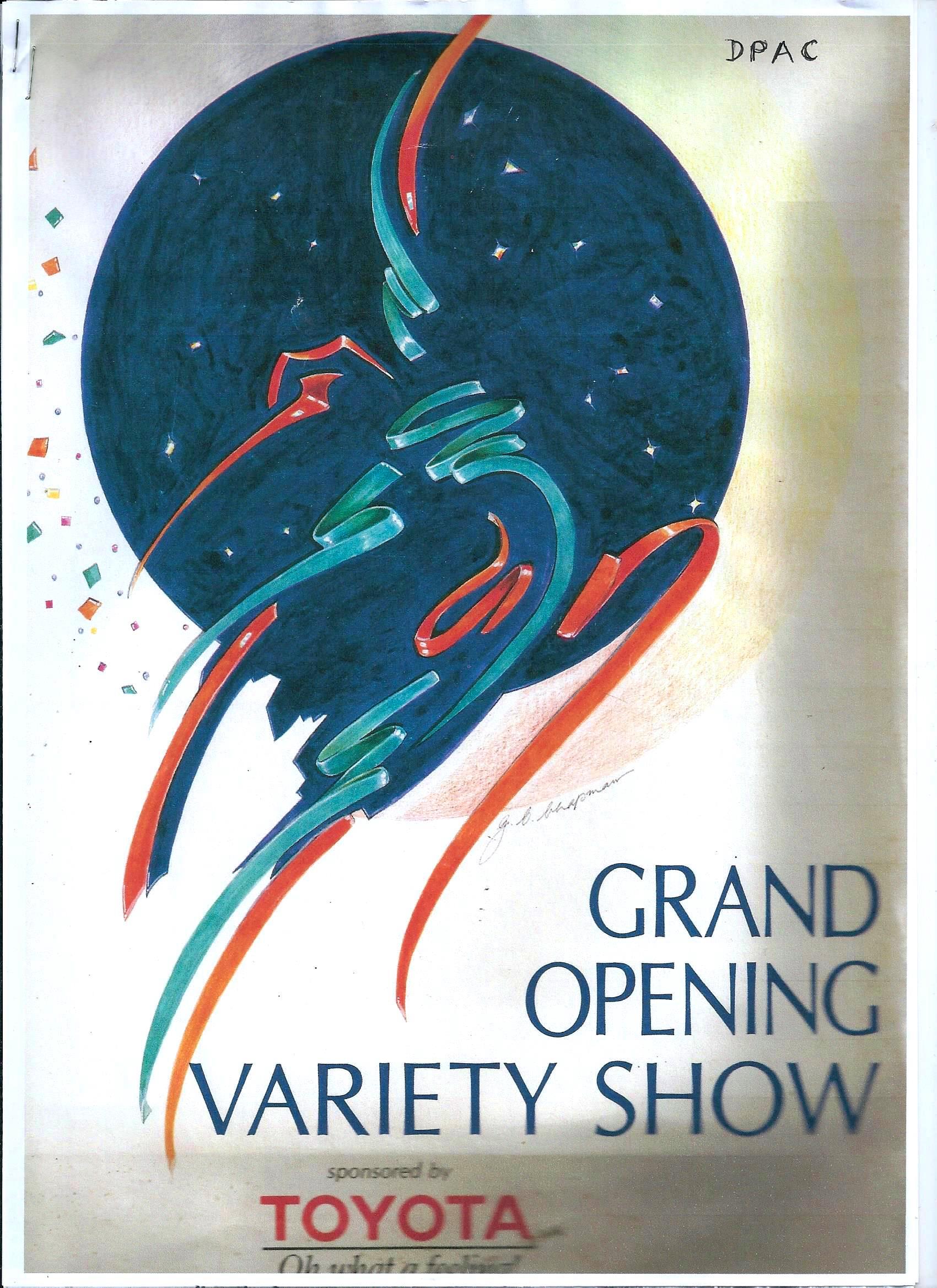 DPAC Opening Variety 1986