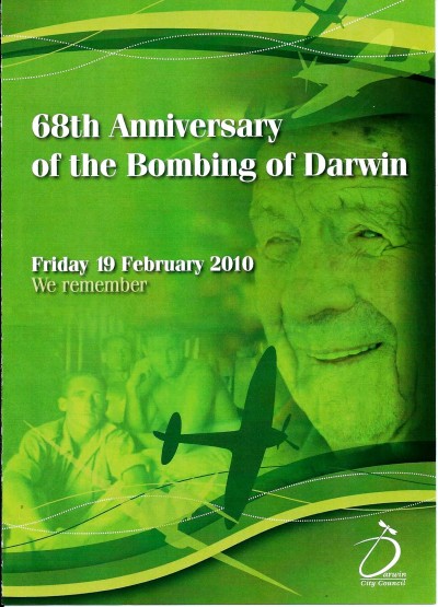 68th Anniversary of The Bombing of Darwin