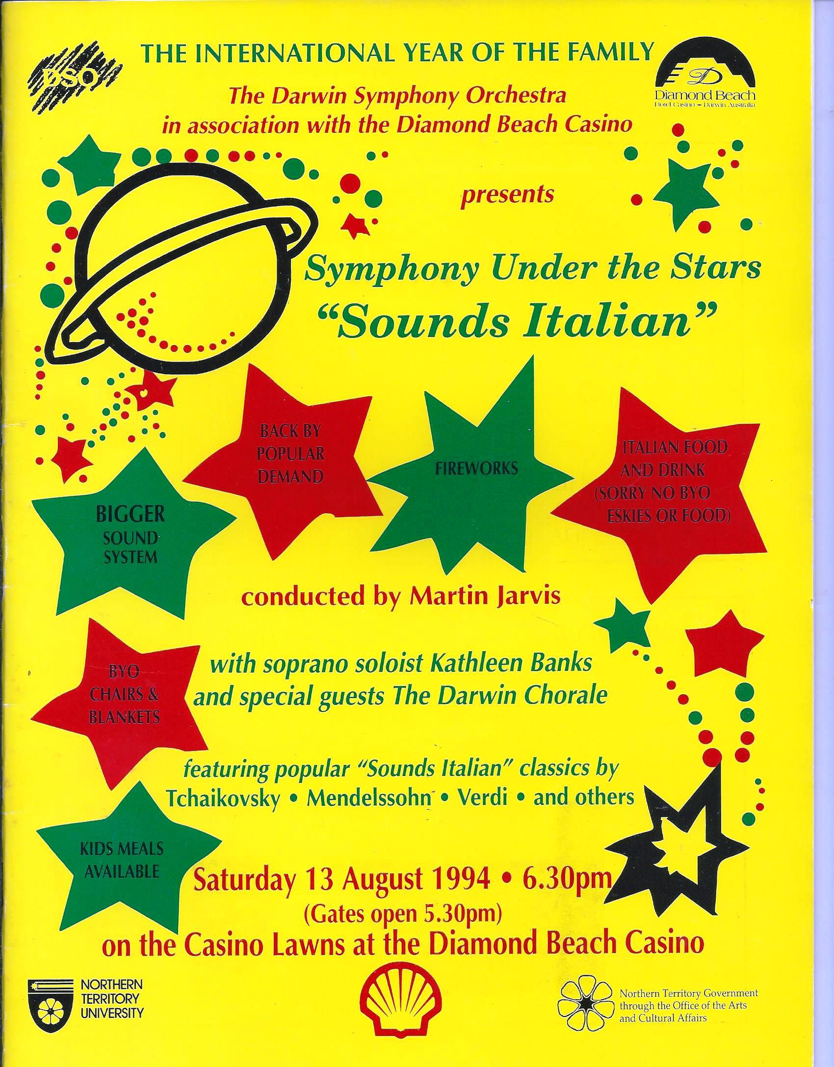 Symphony Under the Stars-Sounds Italian 